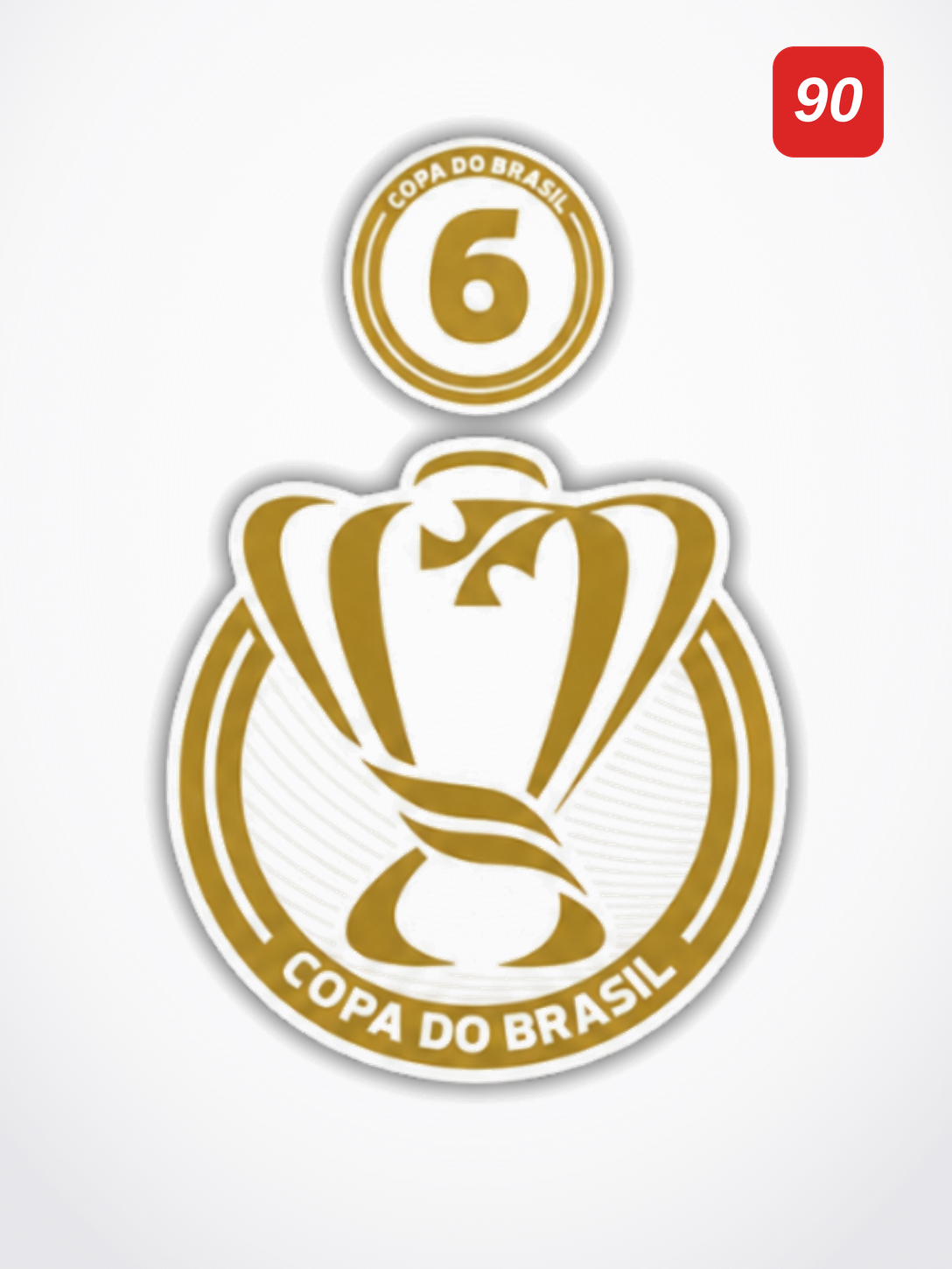 Patch Copa do Brasil Participation 6 Titulos
