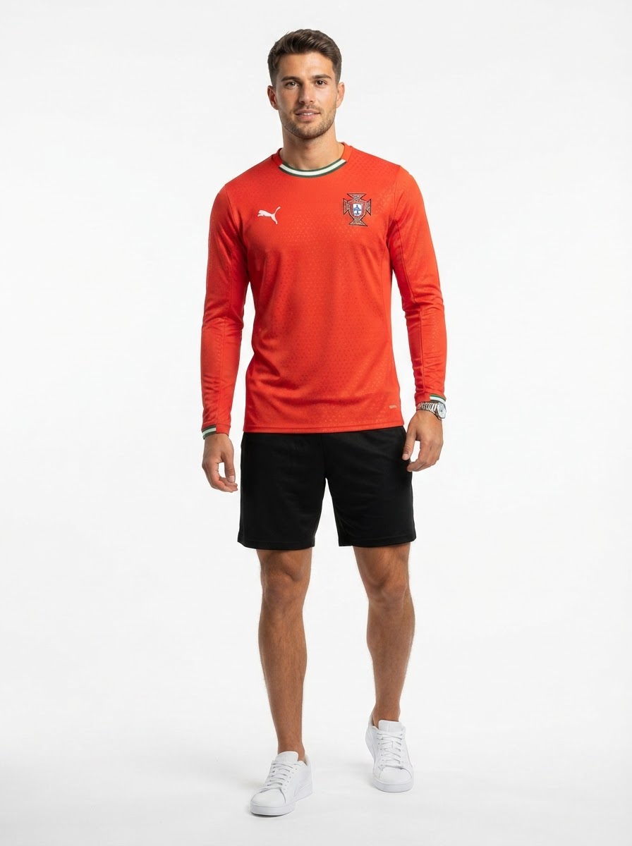 Portugal 25/26 I home Jersey - Long Sleeve