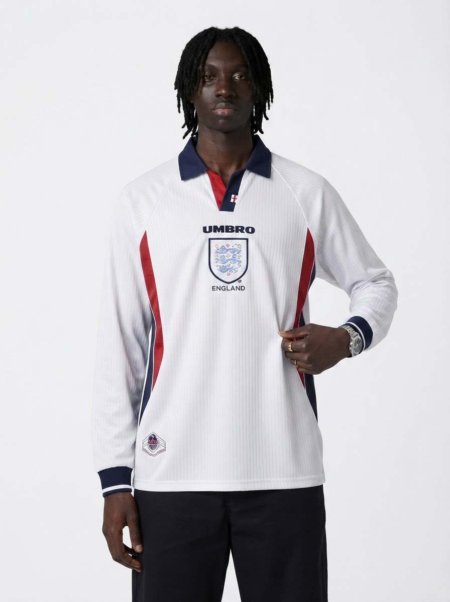 Jersey Retro Inglaterra 1998/99 I Longsleeve