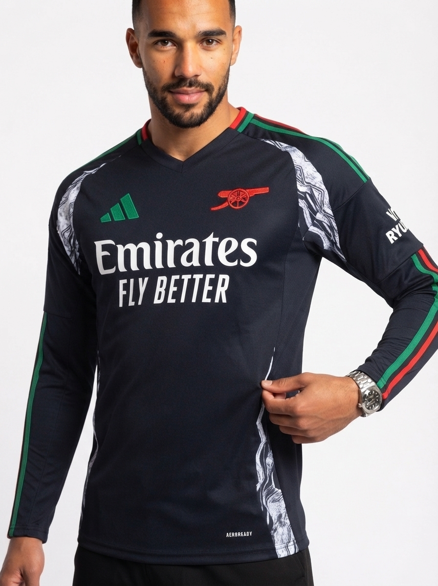 Arsenal 24/25 II Away Jersey - Long Sleeve