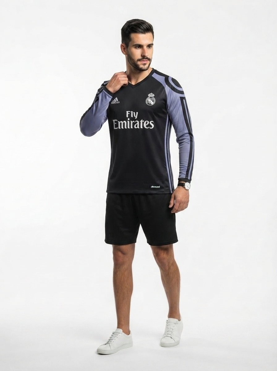 Real Madrid 16/17 III Third Jersey - Long Sleeve Retro Version