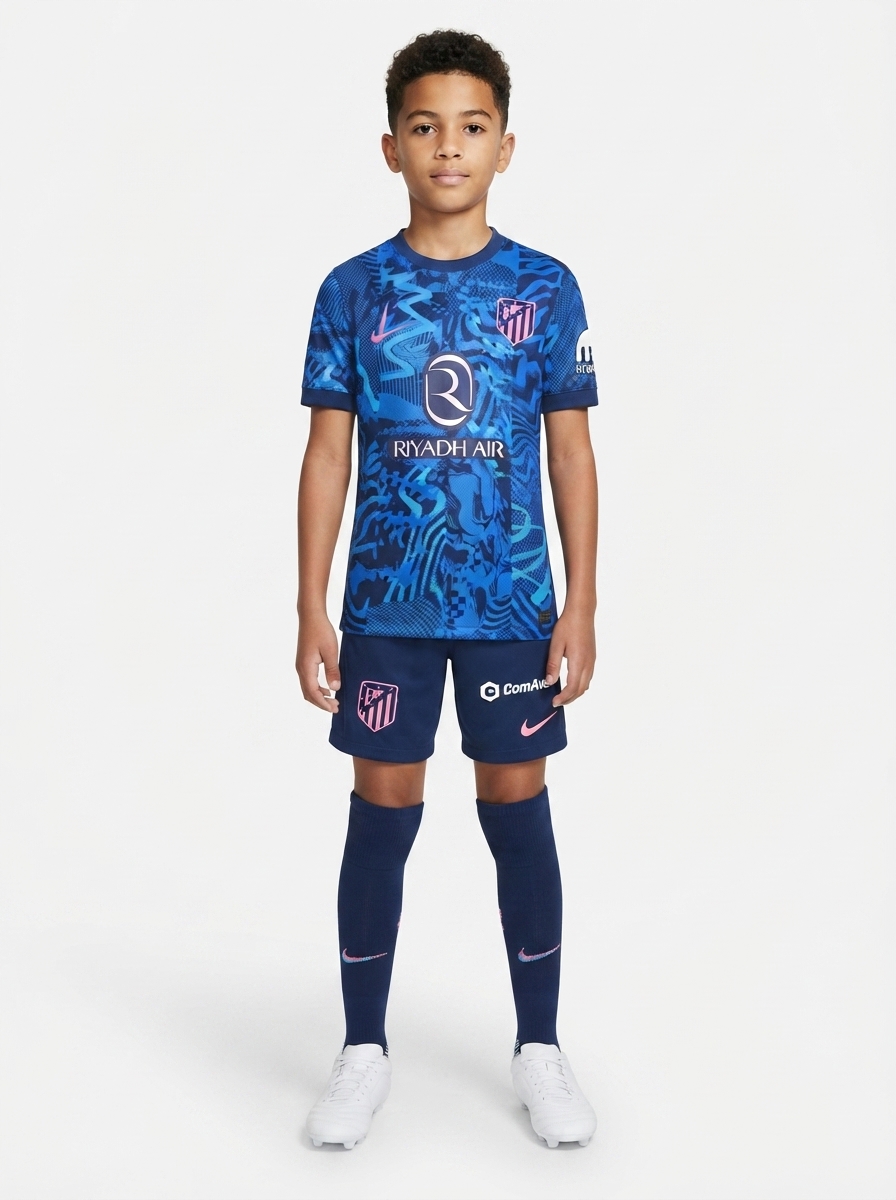Kids KIT Atlético Madrid Third Jersey 2024/25