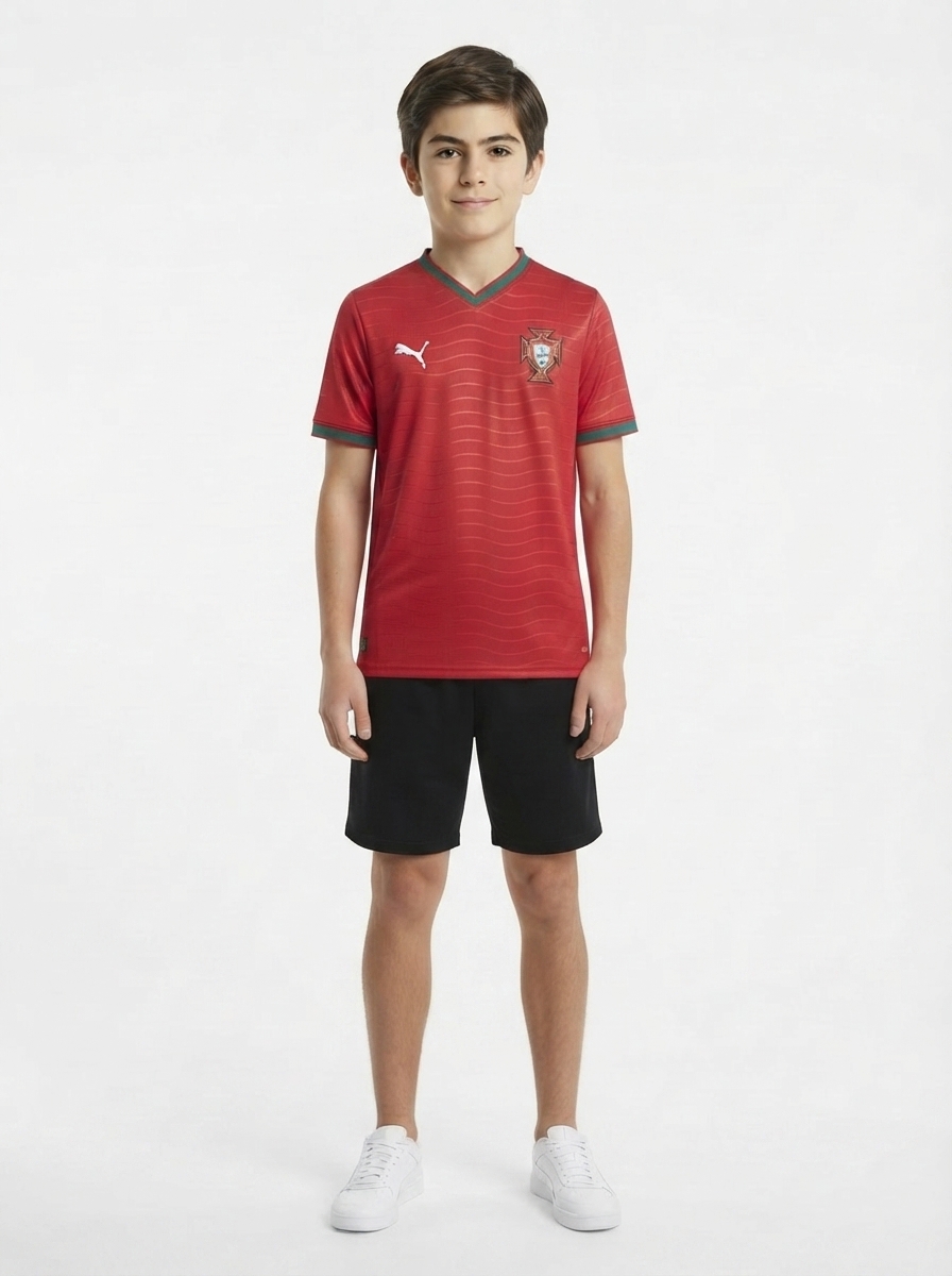 Portugal 2026 Home World Cup 2026 Kit Kids