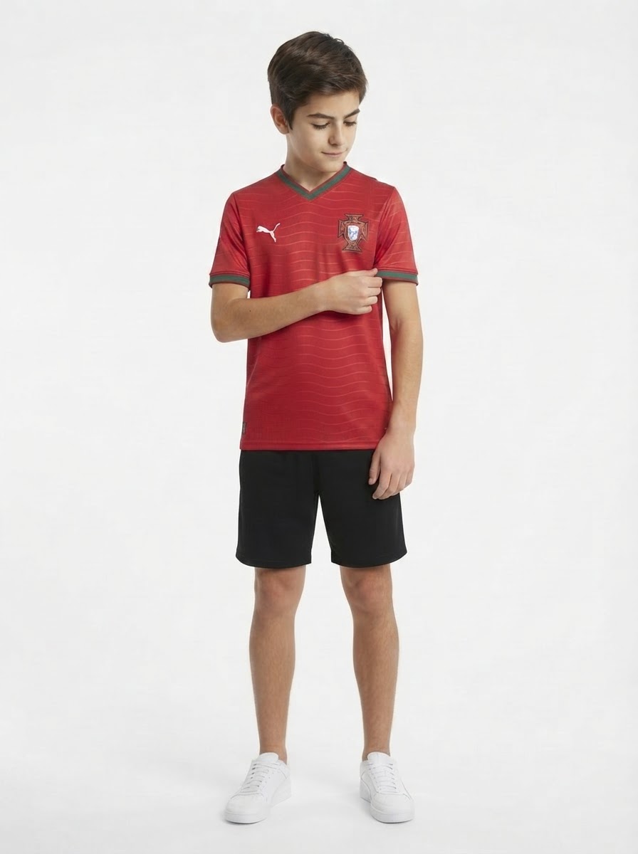 Portugal 2026 Home World Cup 2026 Kit Kids