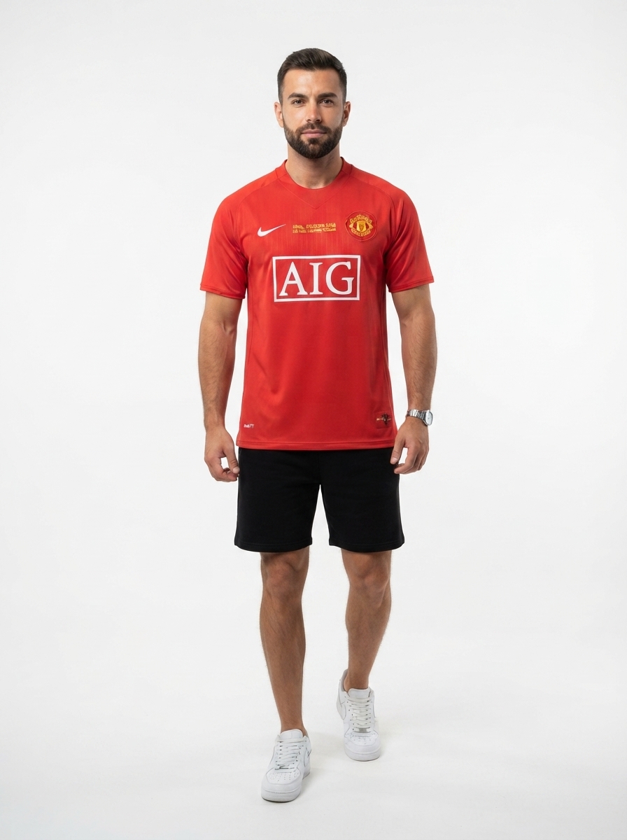 Manchester United Retro 2007/08 Champions League Edition - RED