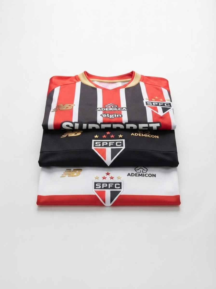 Combo 3 Mantos do Sao Paulo 2025 - Fan Version