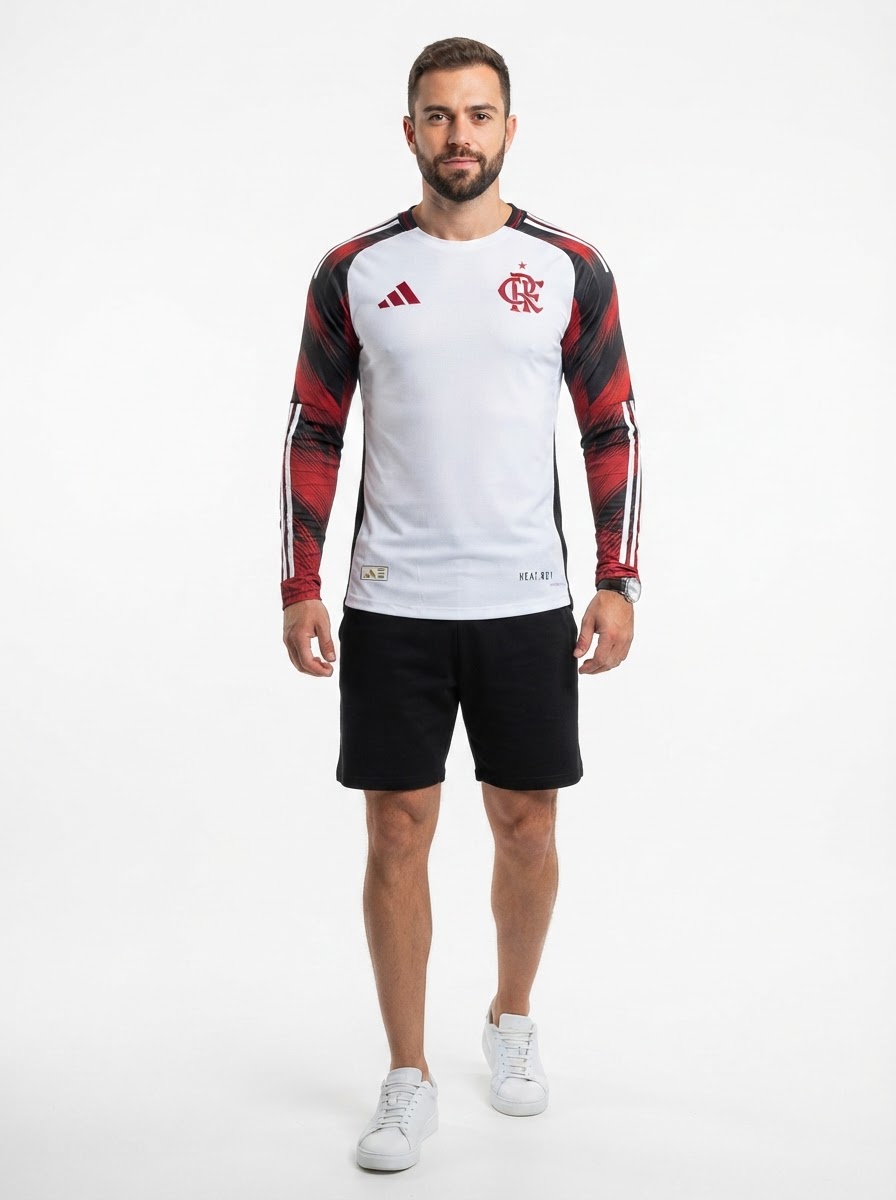 Jersey ML Away Flamengo 2025/26 Player [Slim Fit]