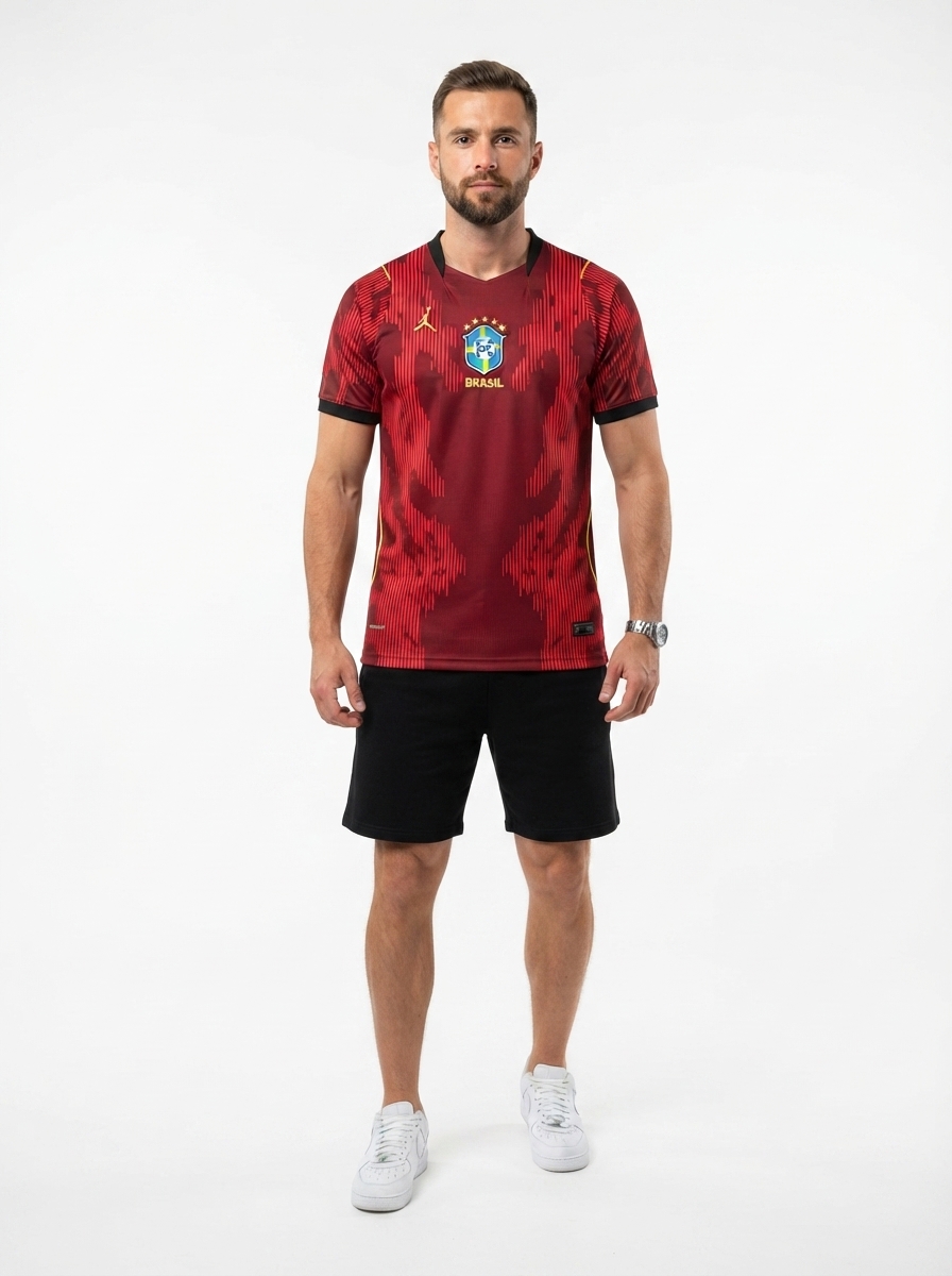 Brazil Special Edition Red Jersey 2026 - Vermelha Fan Version Brasil