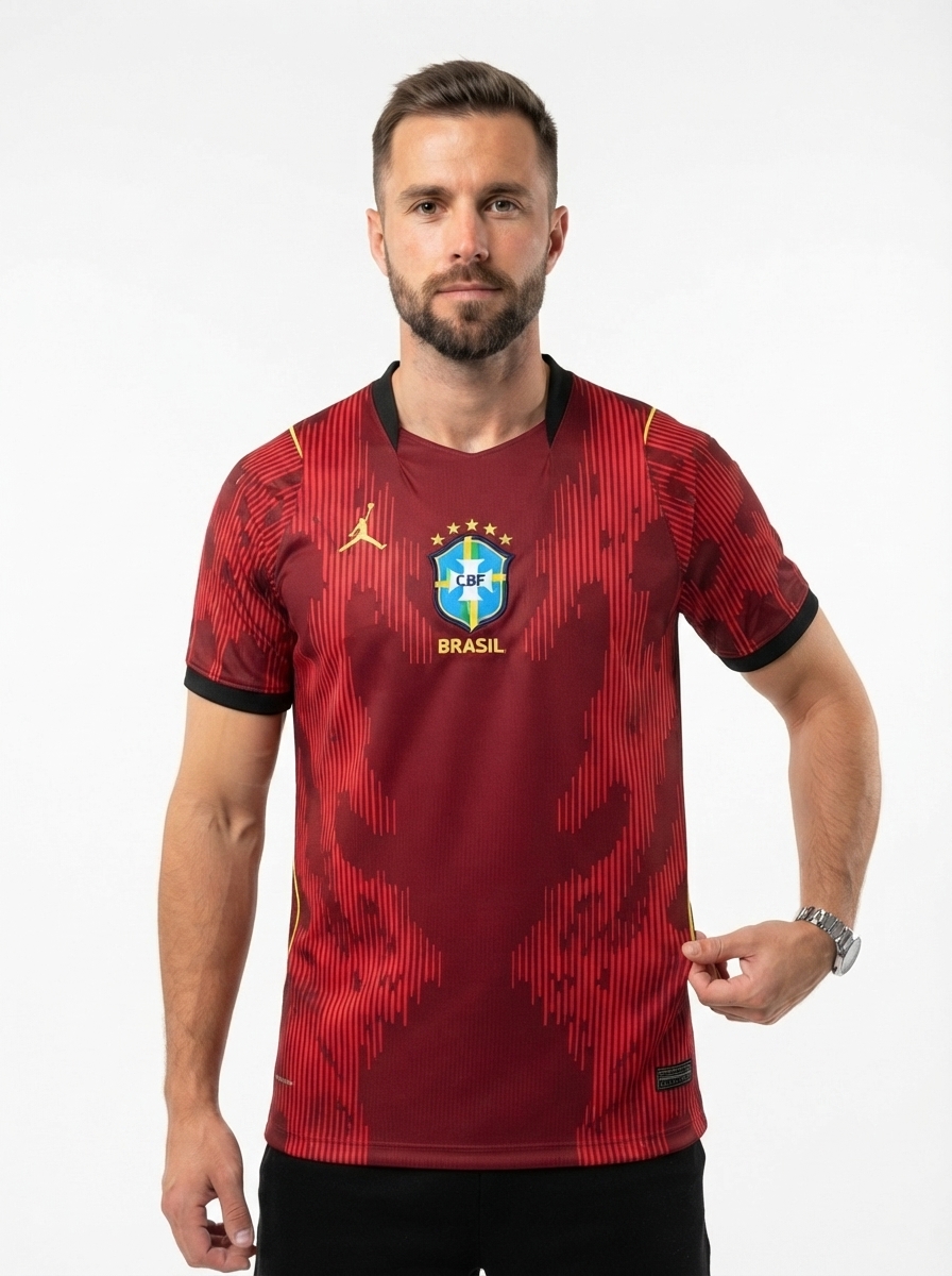 Brazil Special Edition Red Jersey 2026 - Vermelha Fan Version Brasil