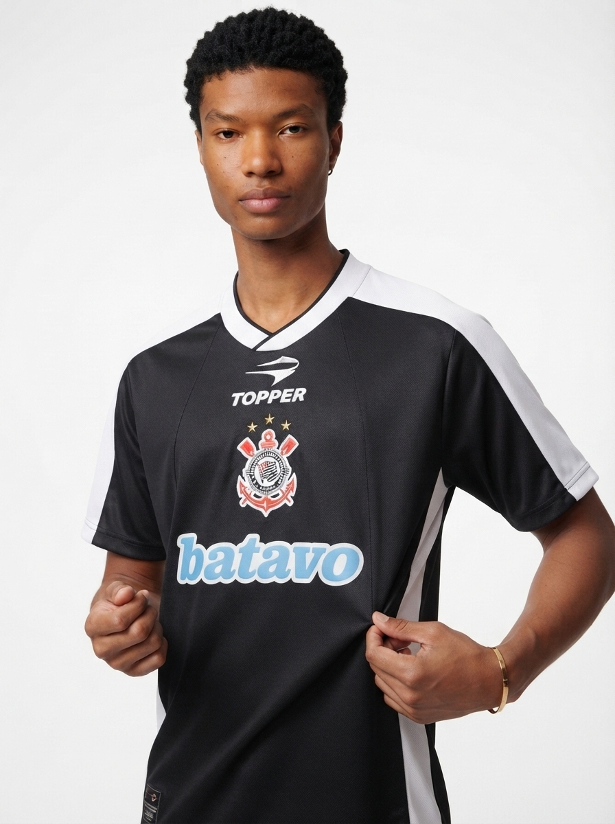 Corinthians 2000 II Away Jersey - Retro Version