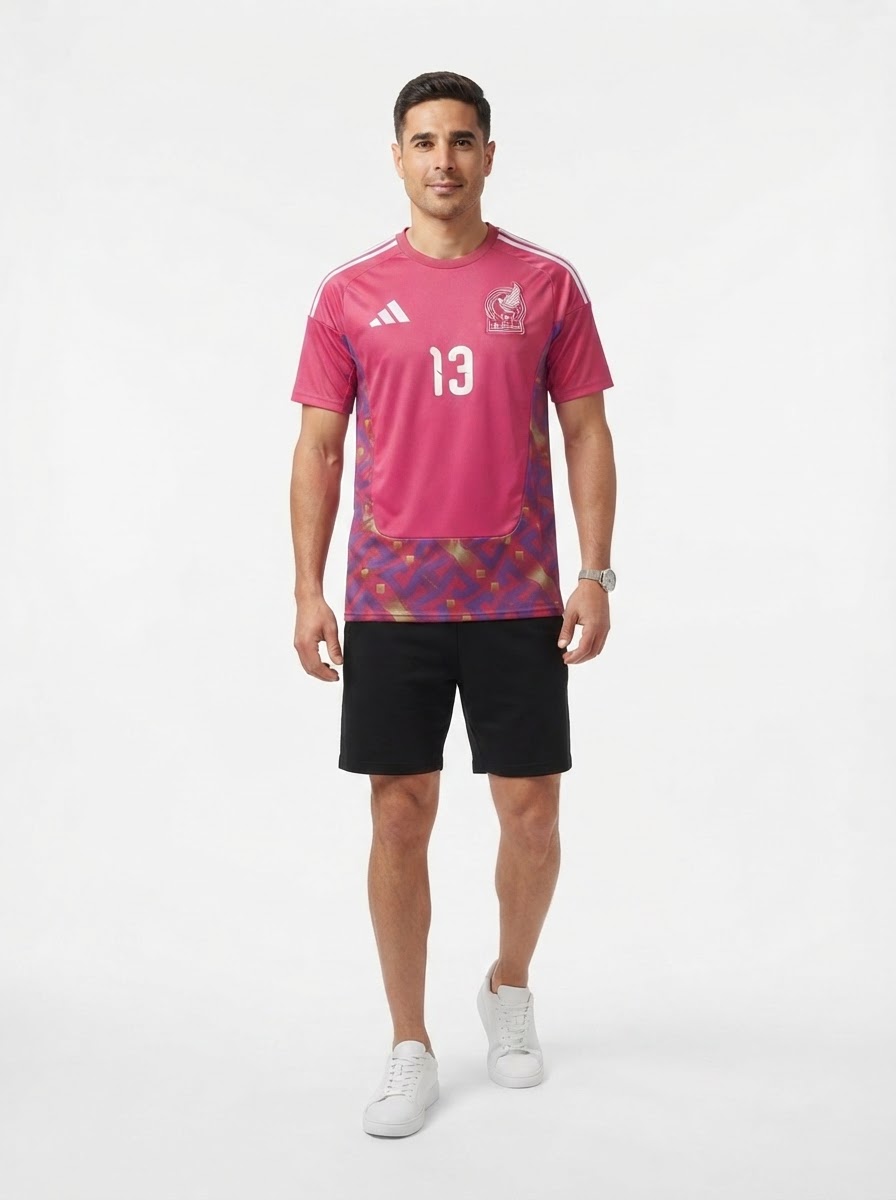 Mexico GK G.OCHOA 13 Fan Jersey Shirt 2026 World Cup