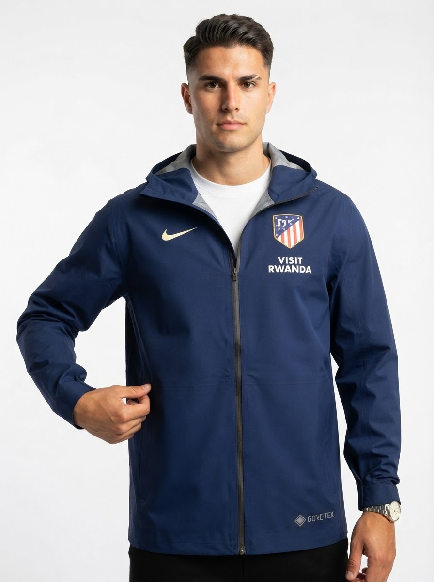 Jacket Atletico de Madrid LaLiga 25/26 GORE-TEX Training Rain Jacket