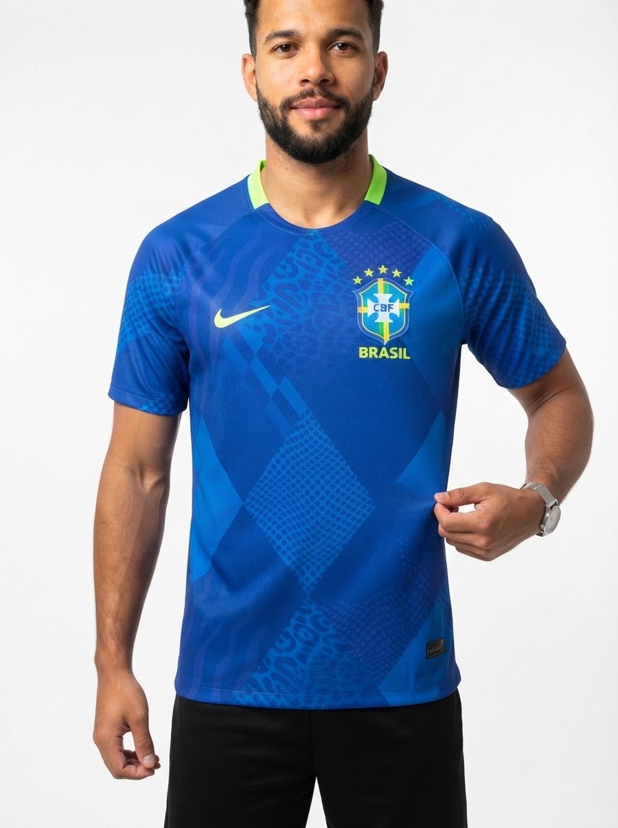 Brazil 25/26 II Away Jersey - Fan Version