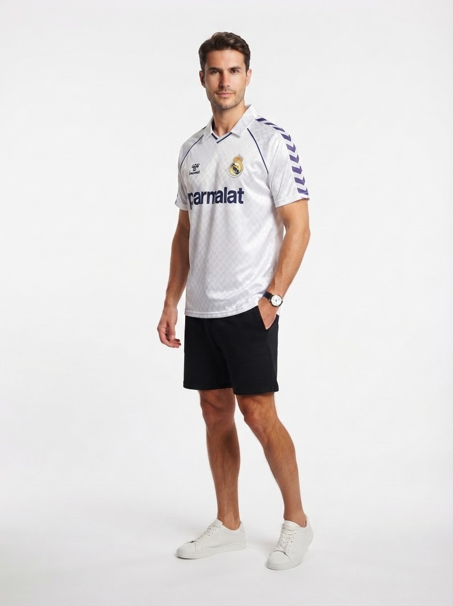 Real Madrid 86/87 I Home Jersey - Retro Version