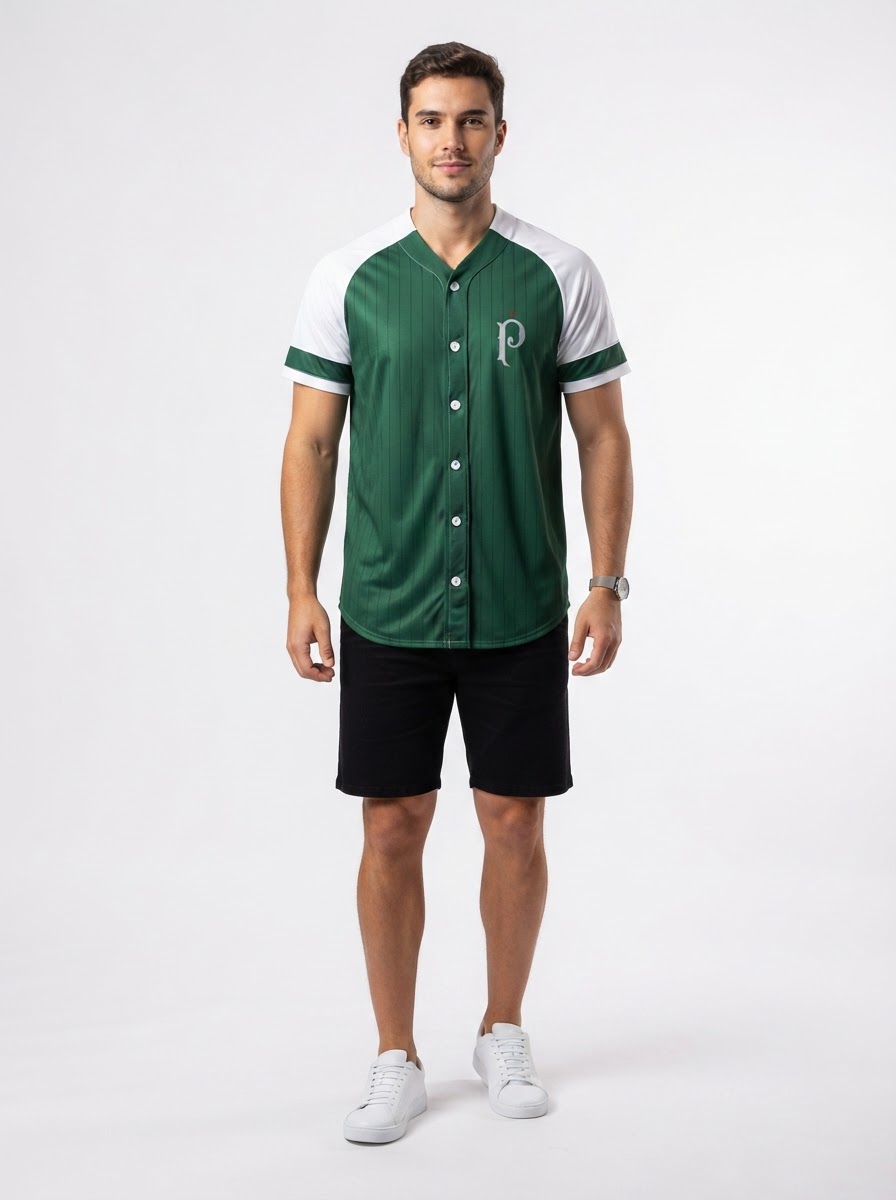 Camiseta Palmeiras Baseball III Men's - [Slim Fit]