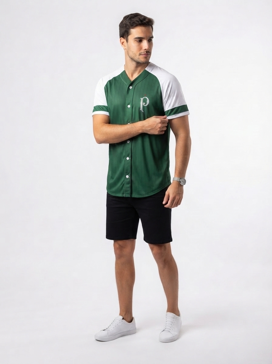 Camiseta Palmeiras Baseball III Men's - [Slim Fit]