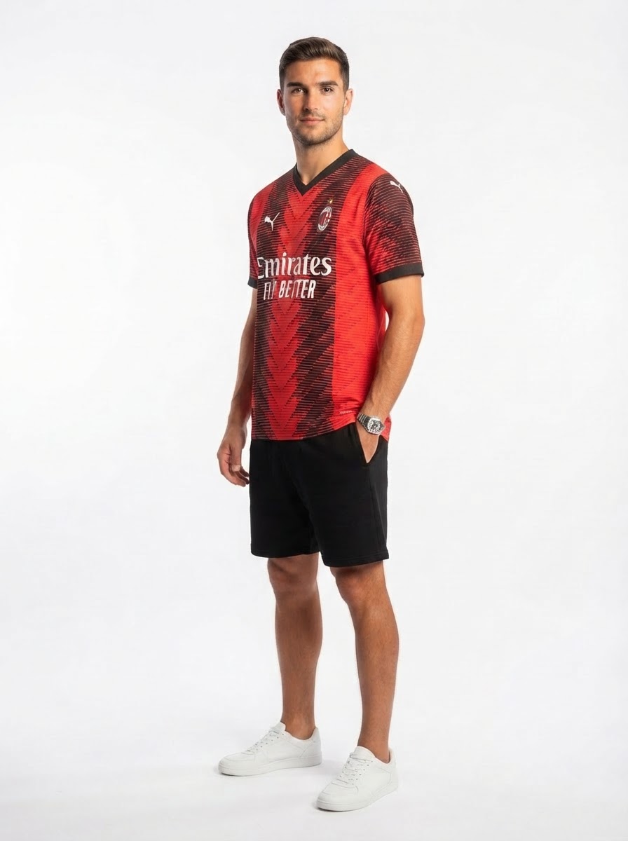 AC Milan 23/24 I Home Jersey - Player Version - Slim Fit