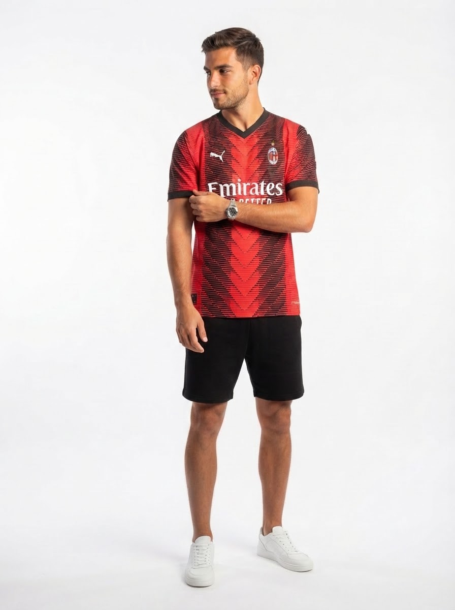 AC Milan 23/24 I Home Jersey - Player Version - Slim Fit