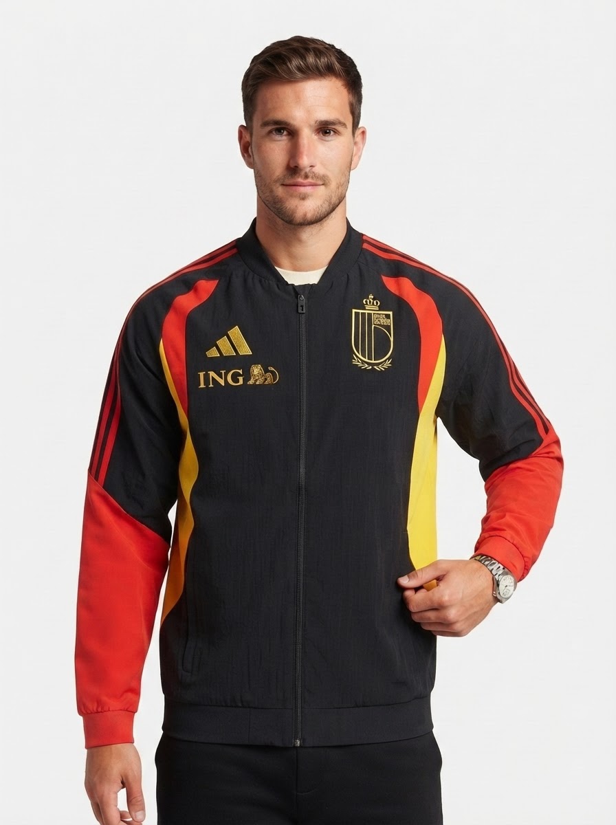 Jacket Bélgica Black WorldCup