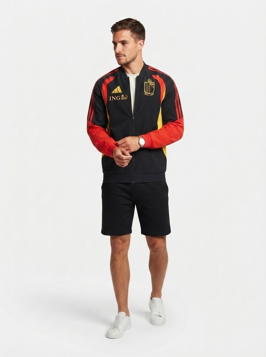 Jacket Bélgica Black WorldCup