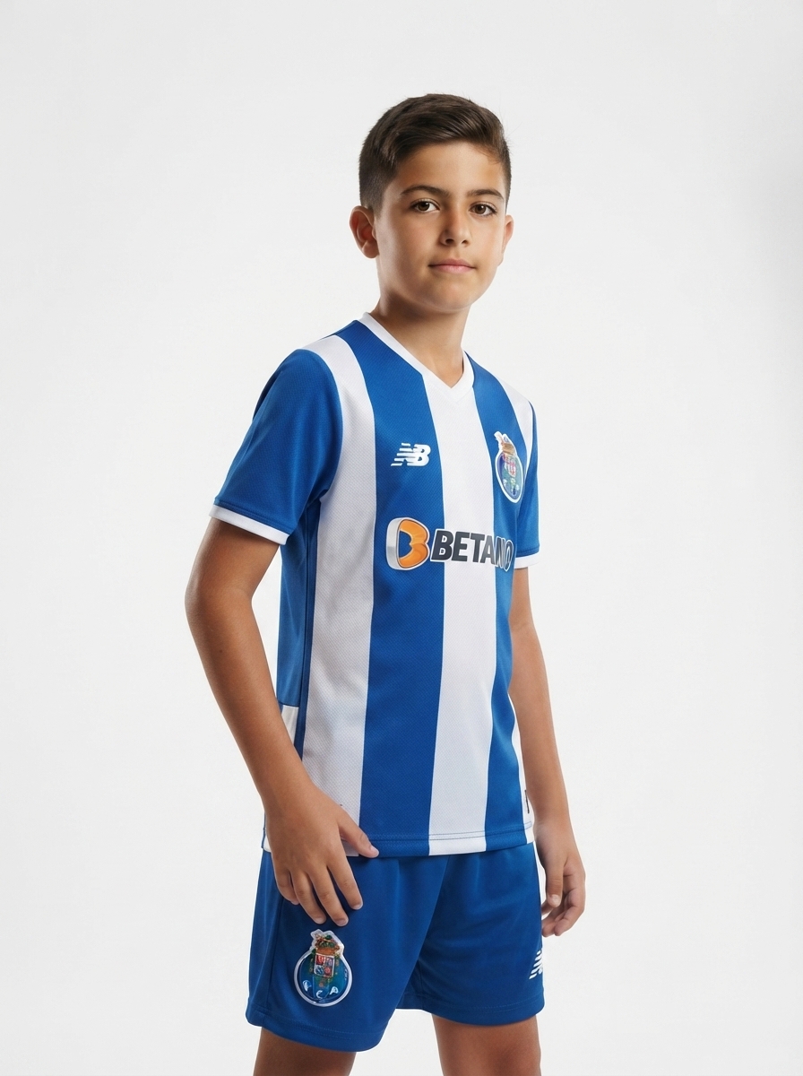 Kids Kit FC Porto Home Fan Jersey 2025/26