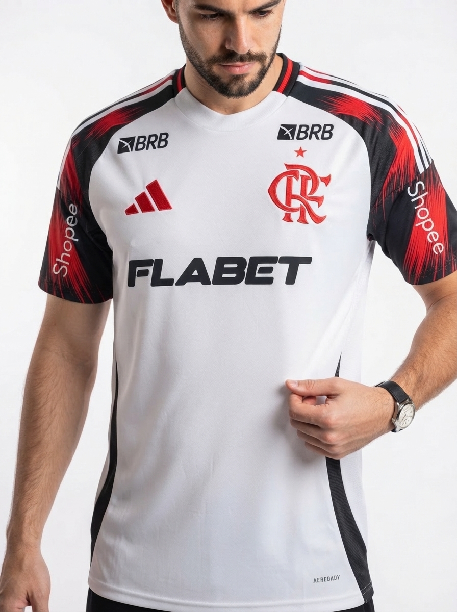 Jersey Flamengo 2025/26 II with Sponsors