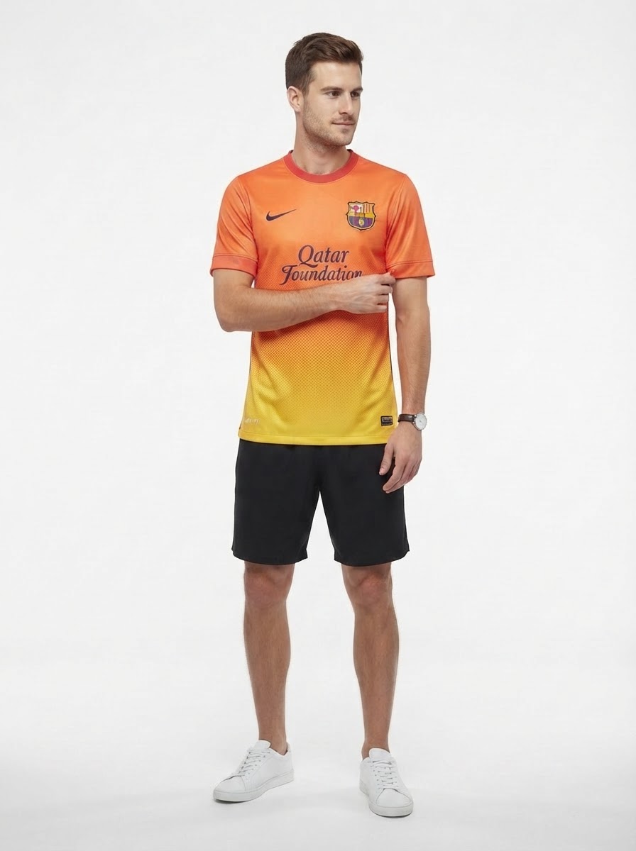 Barcelona 12/13 II Away Jersey - Retro Version