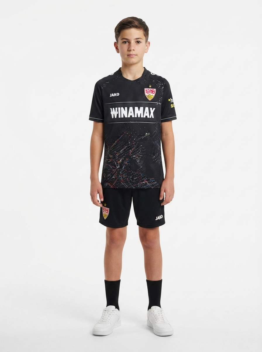 Kids Kit VfB Stuttgart Third Fan Jersey 2024/25