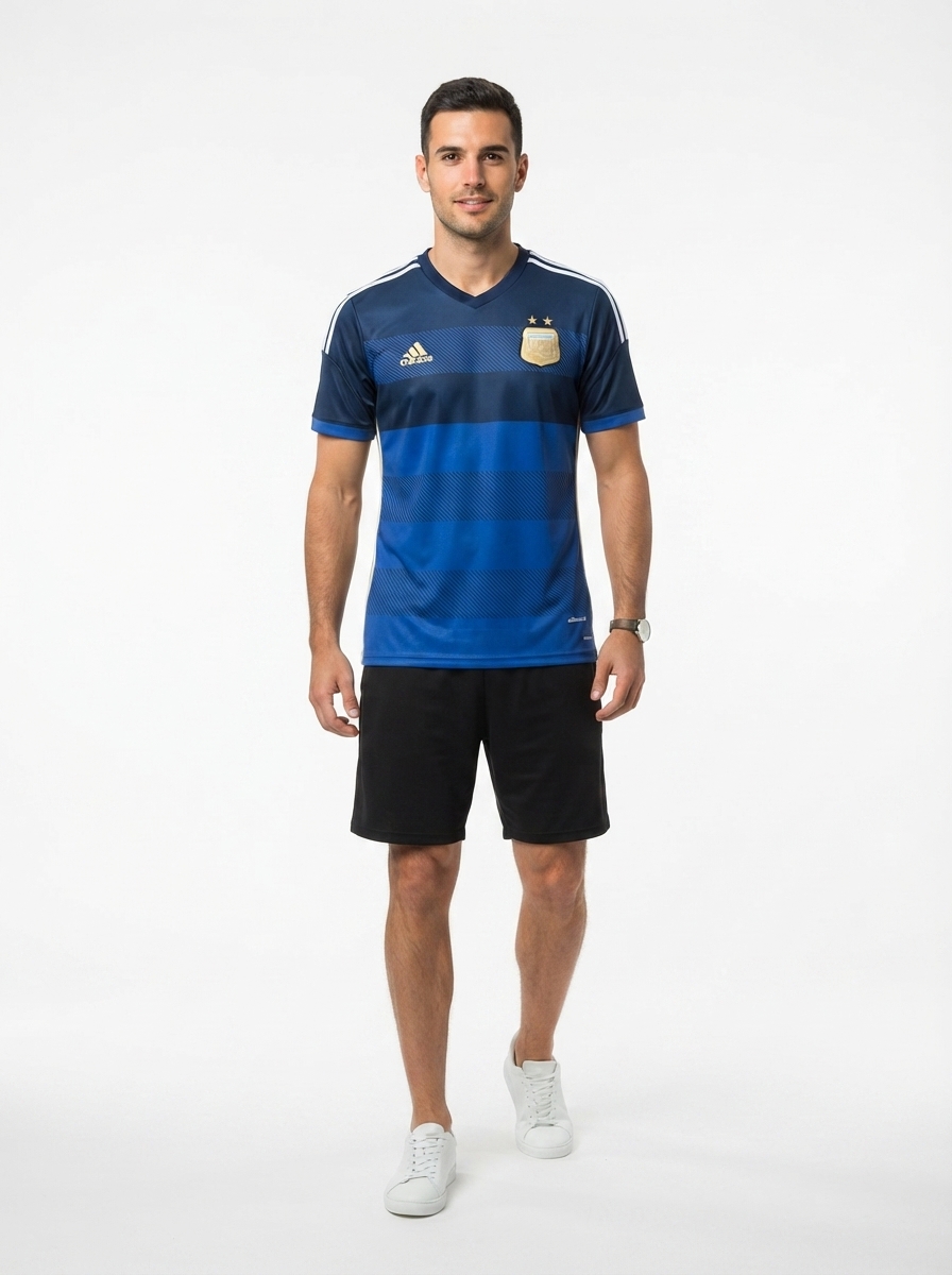 Argentina 2014 II Away Jersey - Retro Version