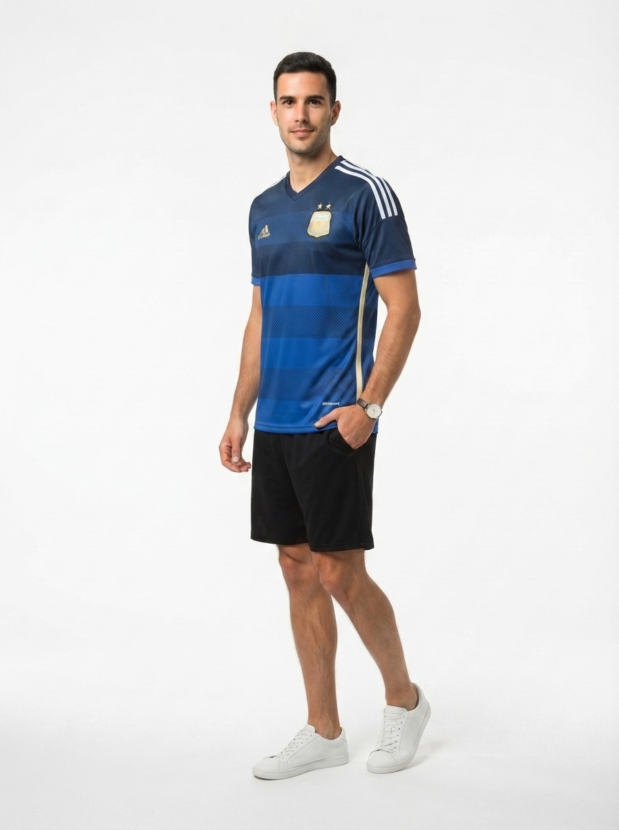 Argentina 2014 II Away Jersey - Retro Version