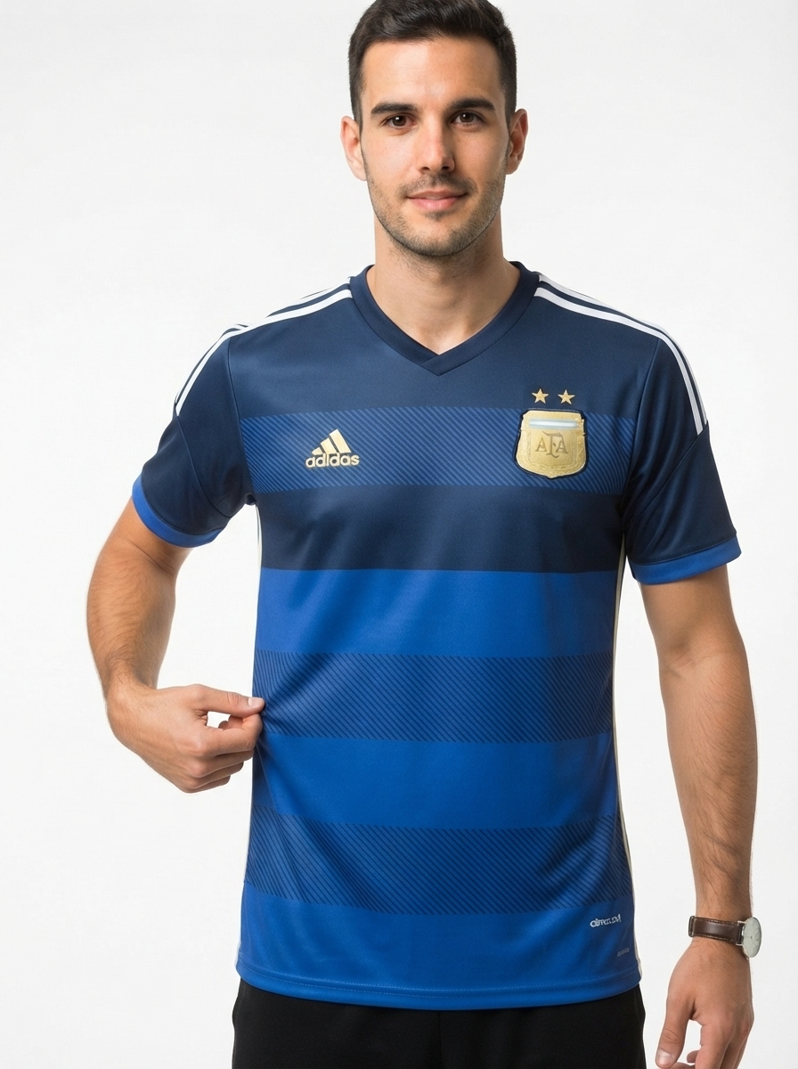 Argentina 2014 II Away Jersey - Retro Version