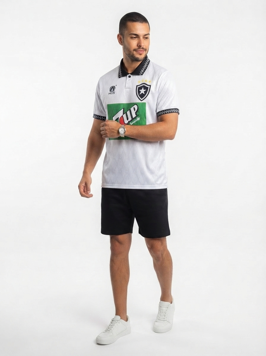 Jersey Botafogo 1995 Retrô White