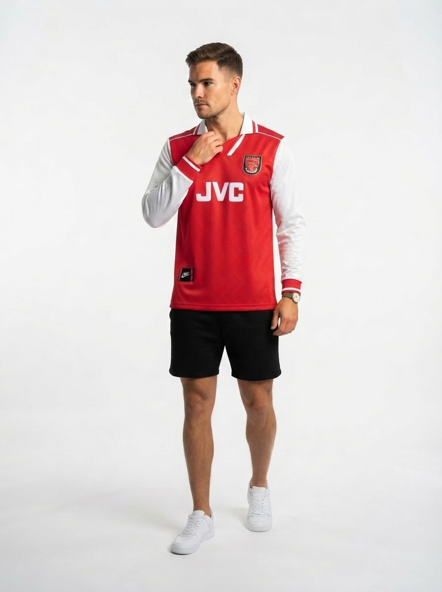 Arsenal 96/97 I Home Jersey - Long Sleeve Retro Version