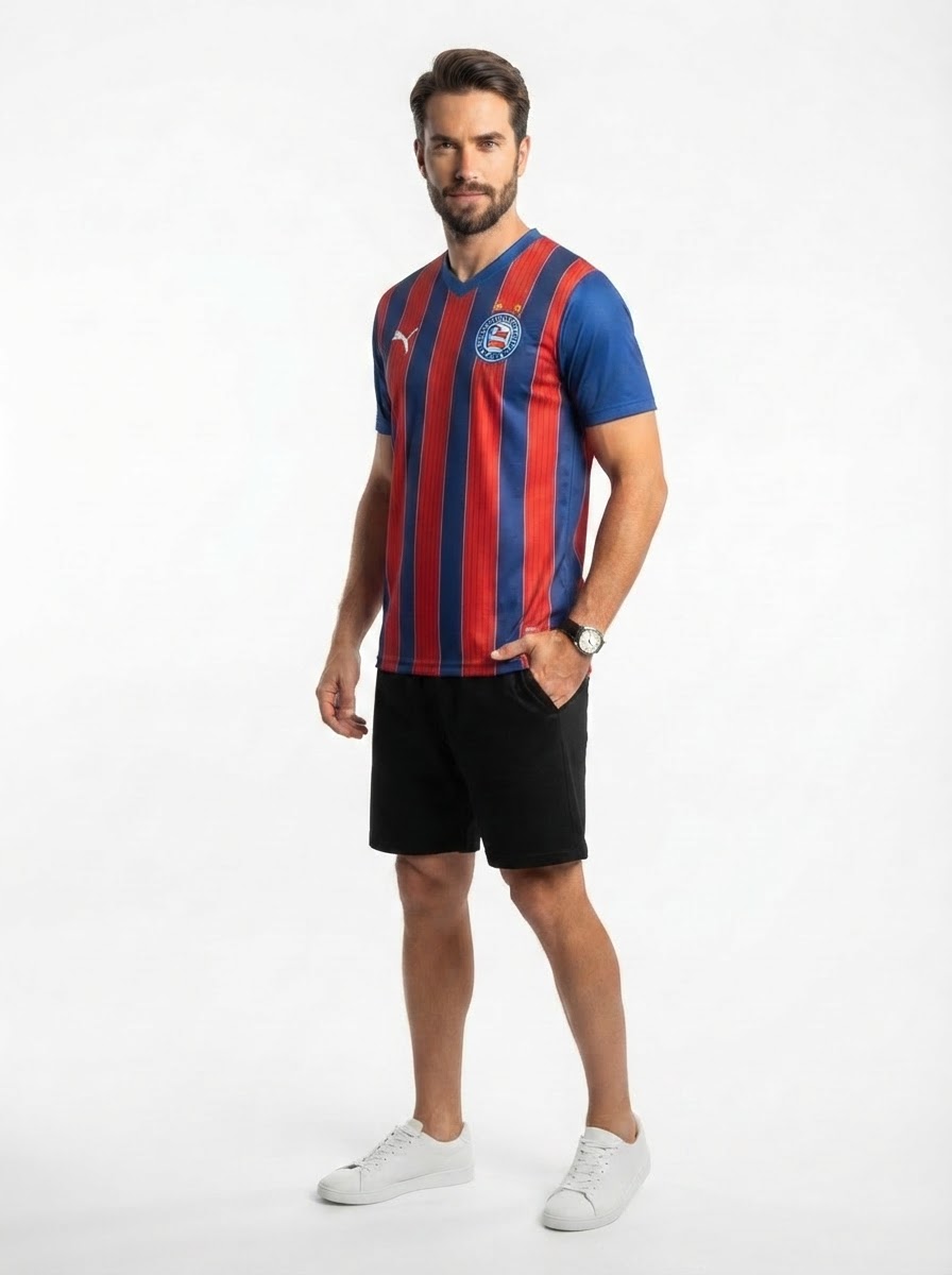 Camisa Bahia Torcedor I 2025 Masculino
