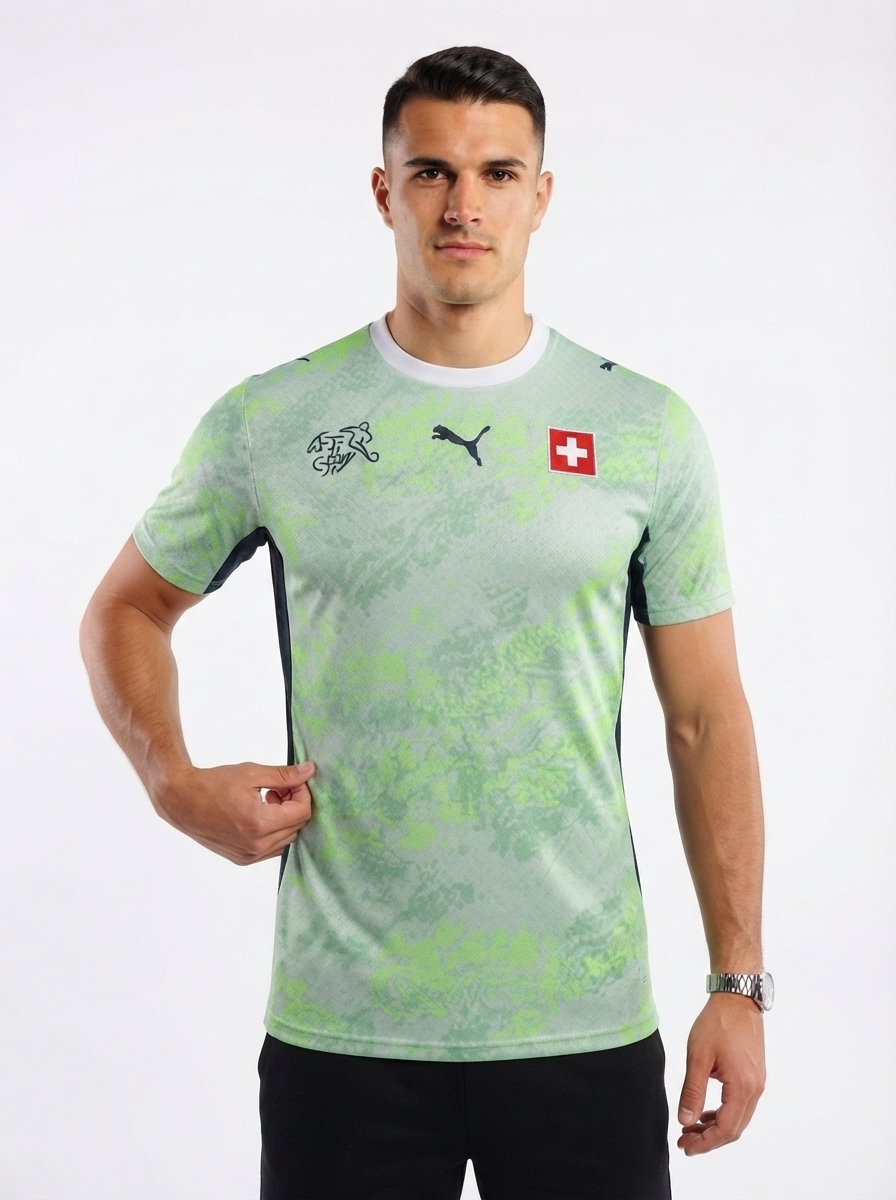 Switzerland Away Player Version Jersey World Cup 2026 [Slim Fit]