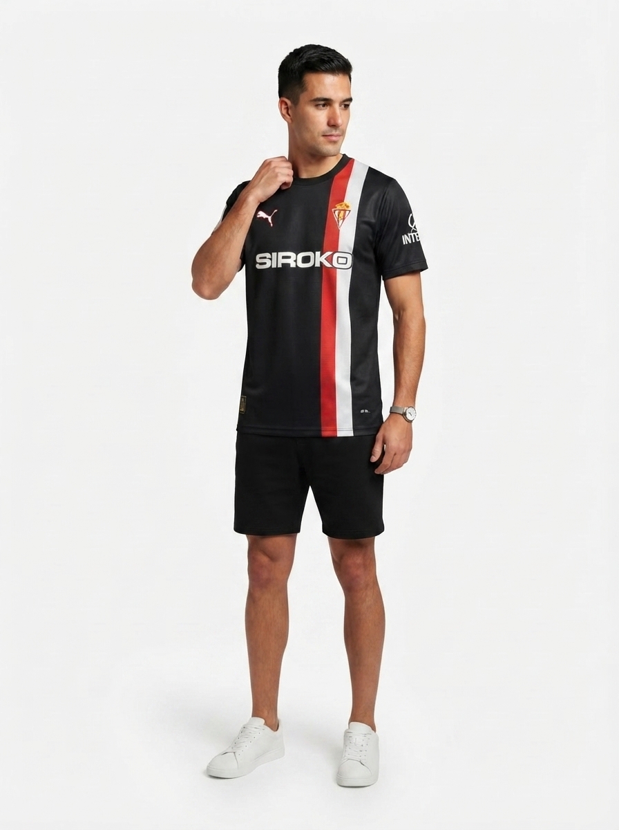 Sporting de Gijón 2025/26 Away - Fan Version