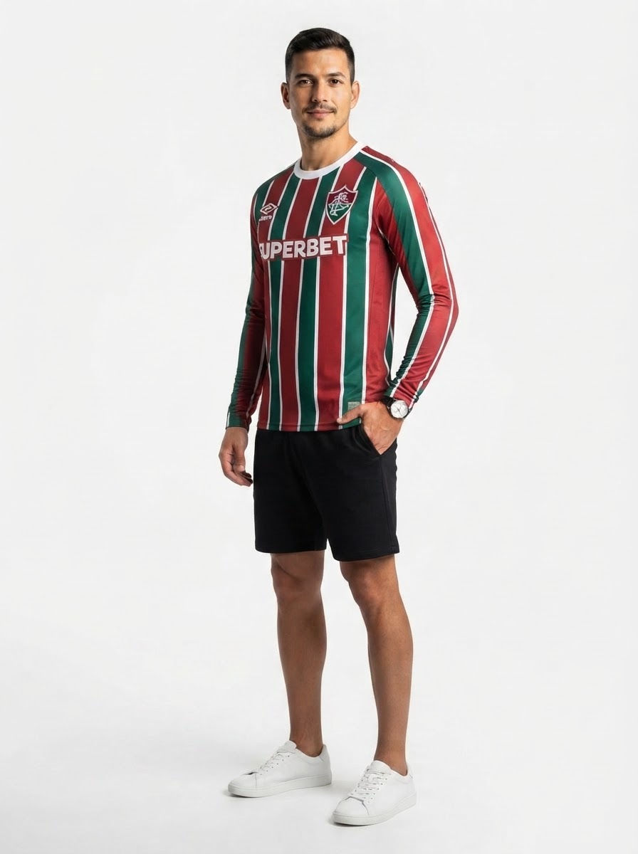 Jersey Long Sleeve Fluminense 2025/26 I