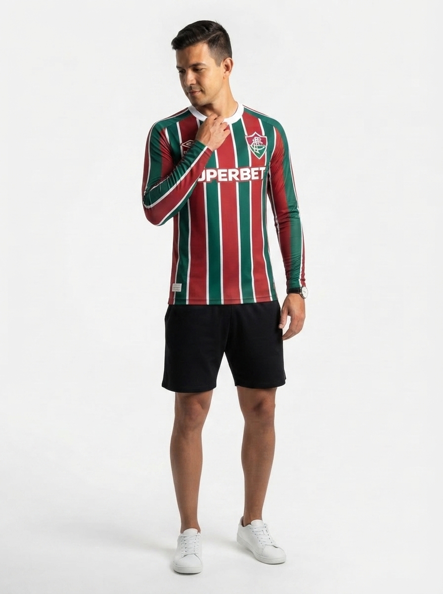 Jersey Long Sleeve Fluminense 2025/26 I