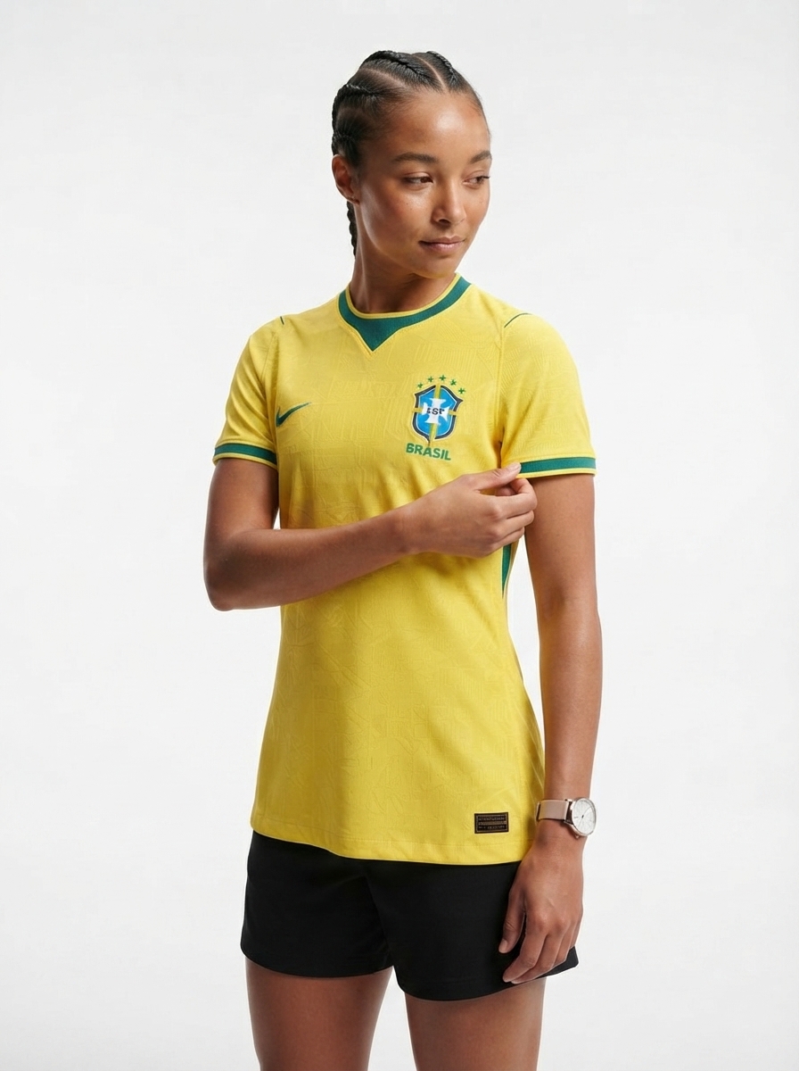 Brazil Player 2026 Women Feminina Home- World Cup 2026 - [Slim Fit]