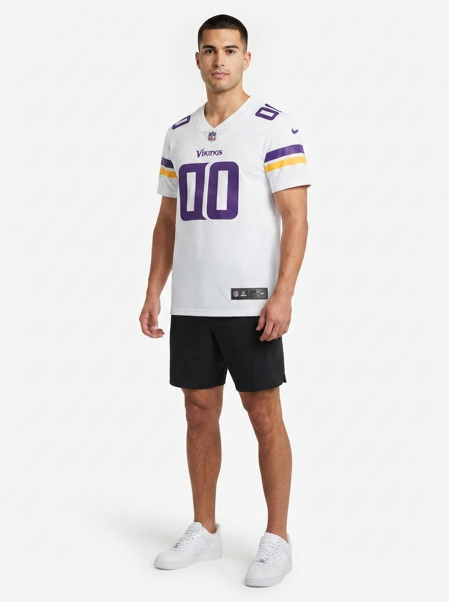 Minnesota Vikings - Custom Jersey - White