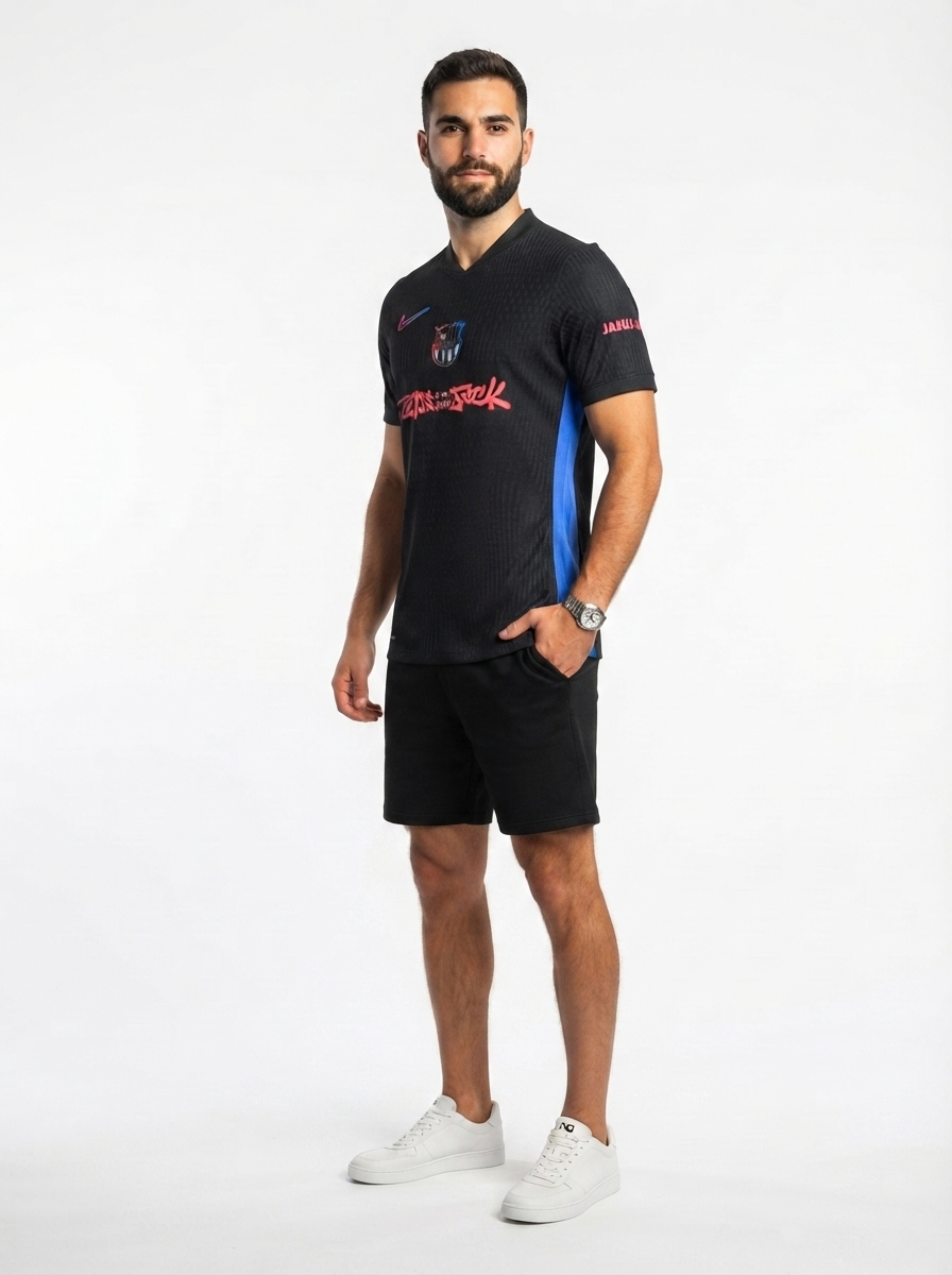 Barcelona FC Travis Scott 24/25 II Away Jersey - Fan Version