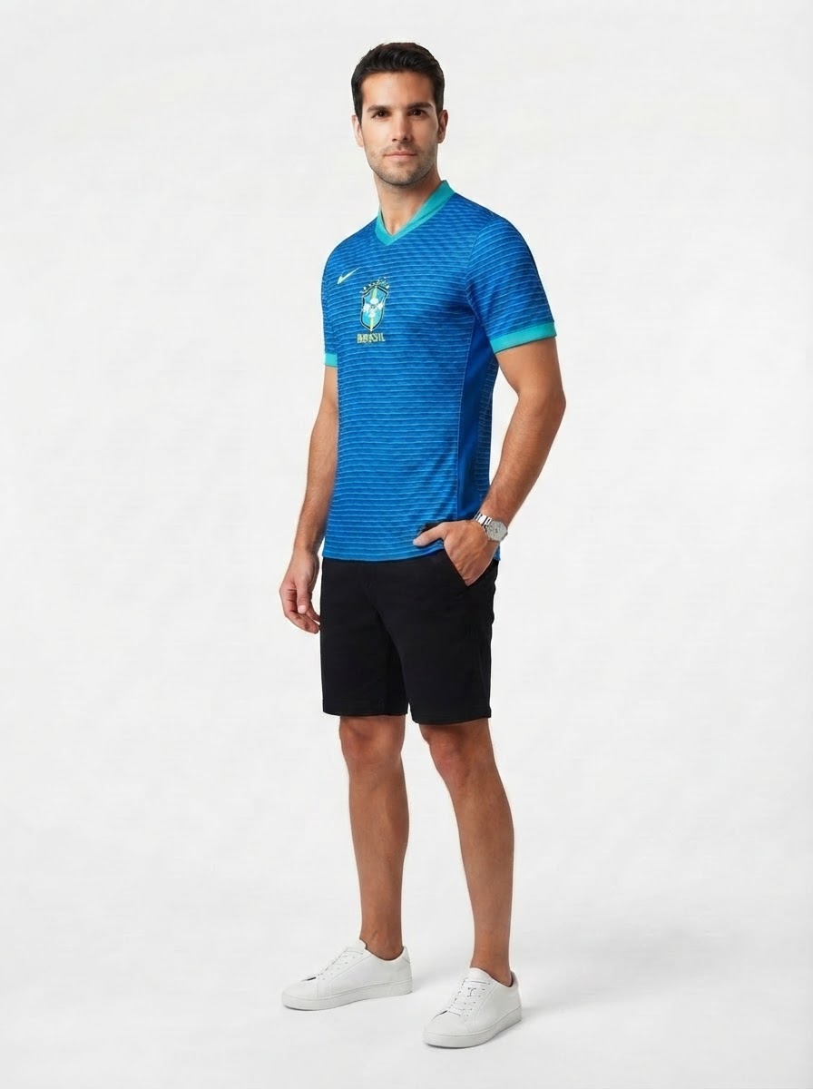 Brazil 24/25 II Away Jersey - Player Version - Slim Fit