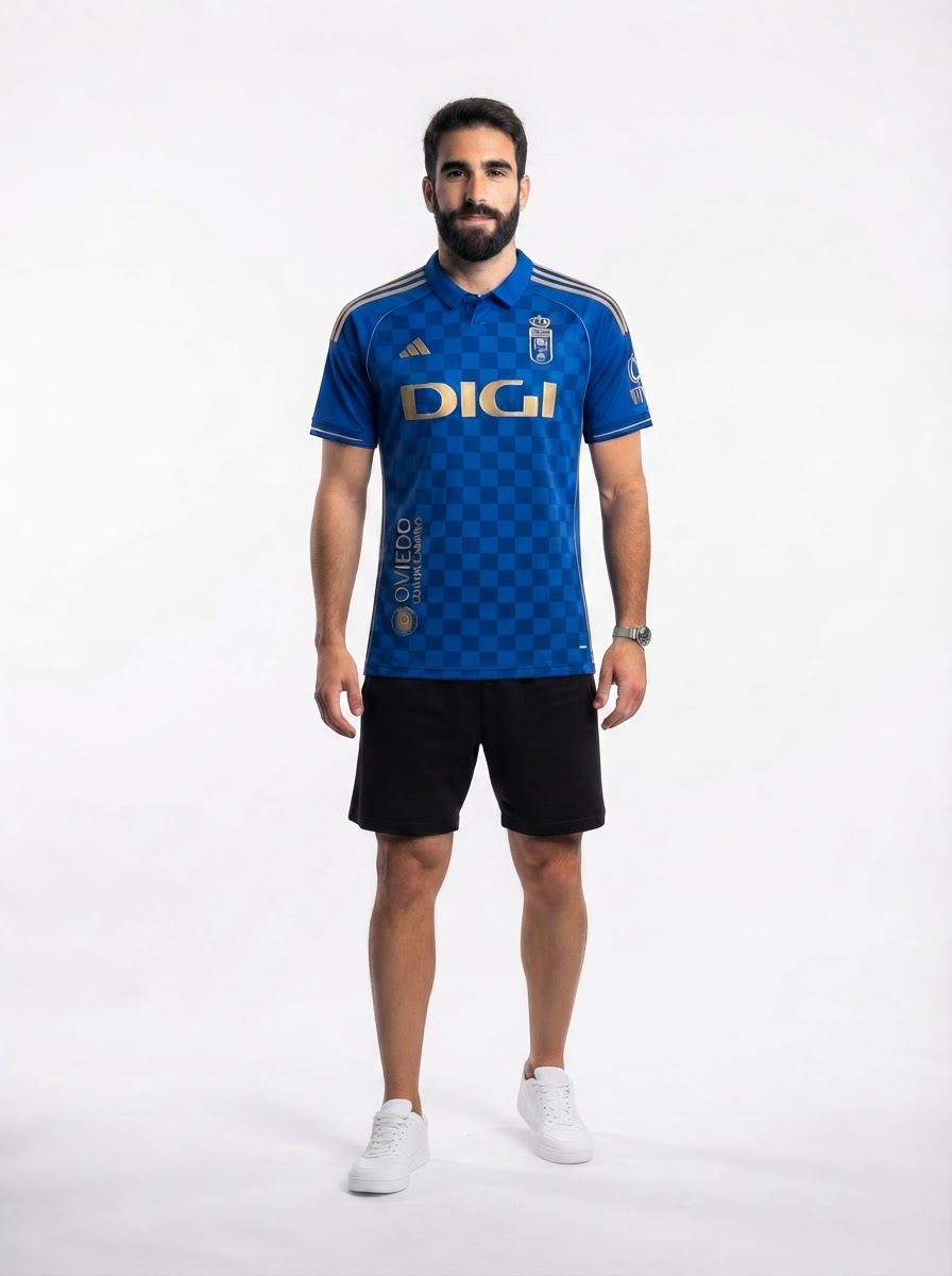Camiseta Real Oviedo I 25/26 - Fan Version