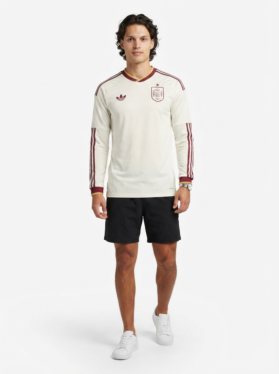 Spain Away Long-Sleeve 2026 World Cup Originals - Fan Version