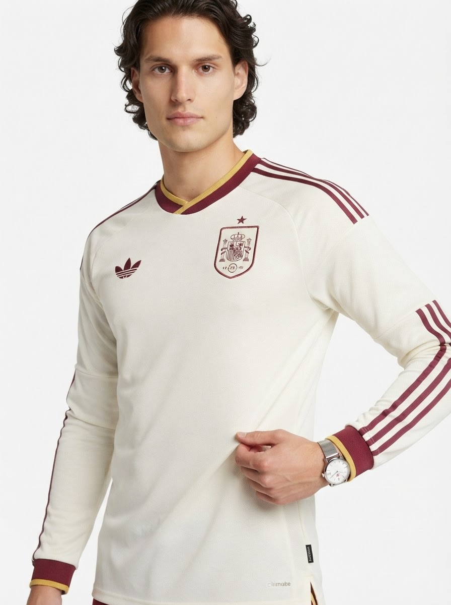 Spain Away Long-Sleeve 2026 World Cup Originals - Fan Version