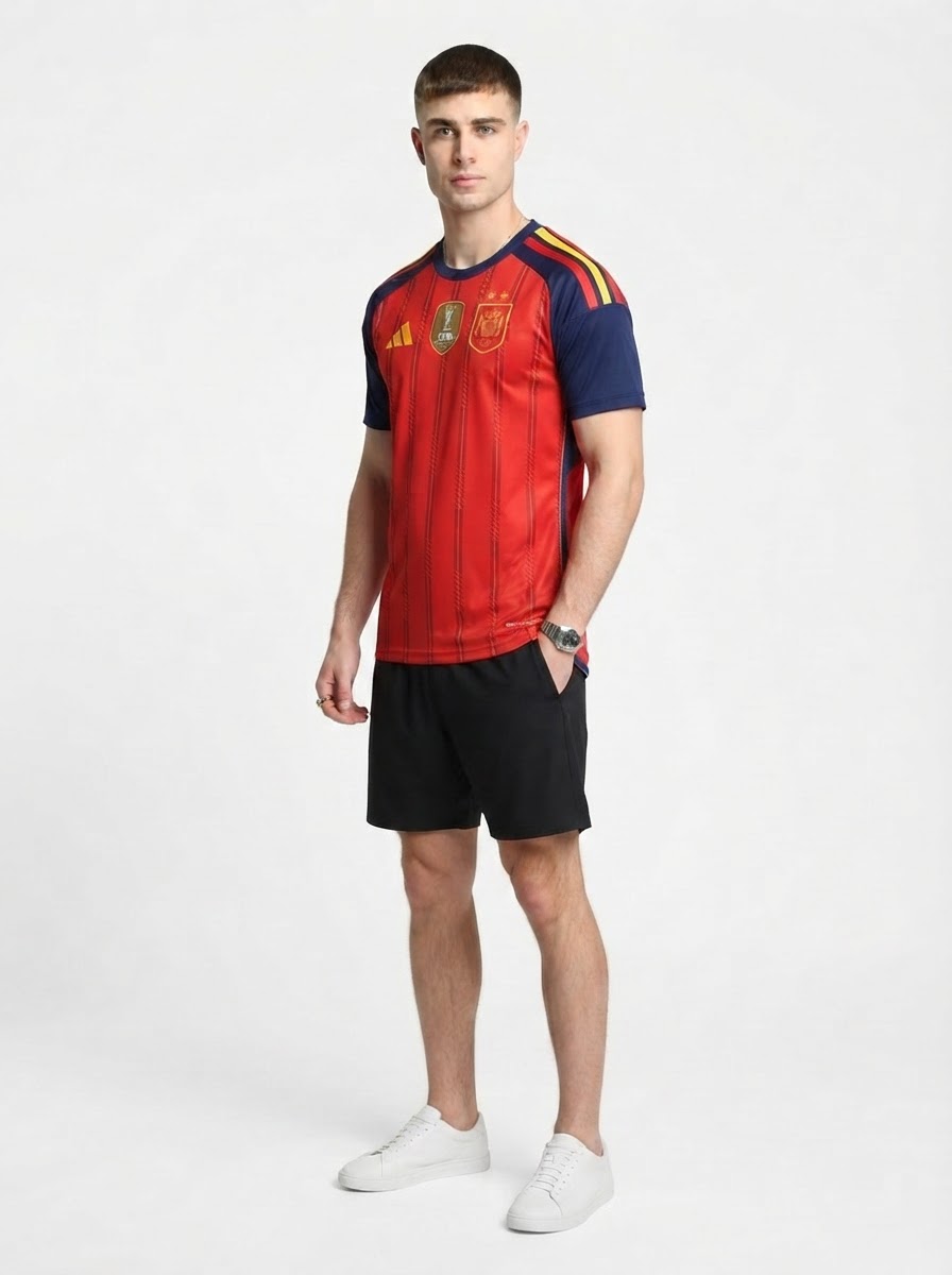 Spain home World Cup 2026 Champion - Fan Version