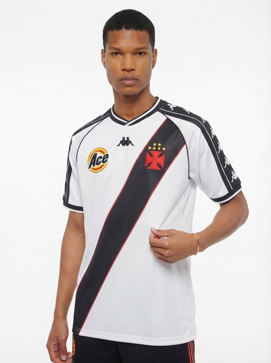 Vasco da Gama 2000 Special Edition Jersey - White - Retro Version