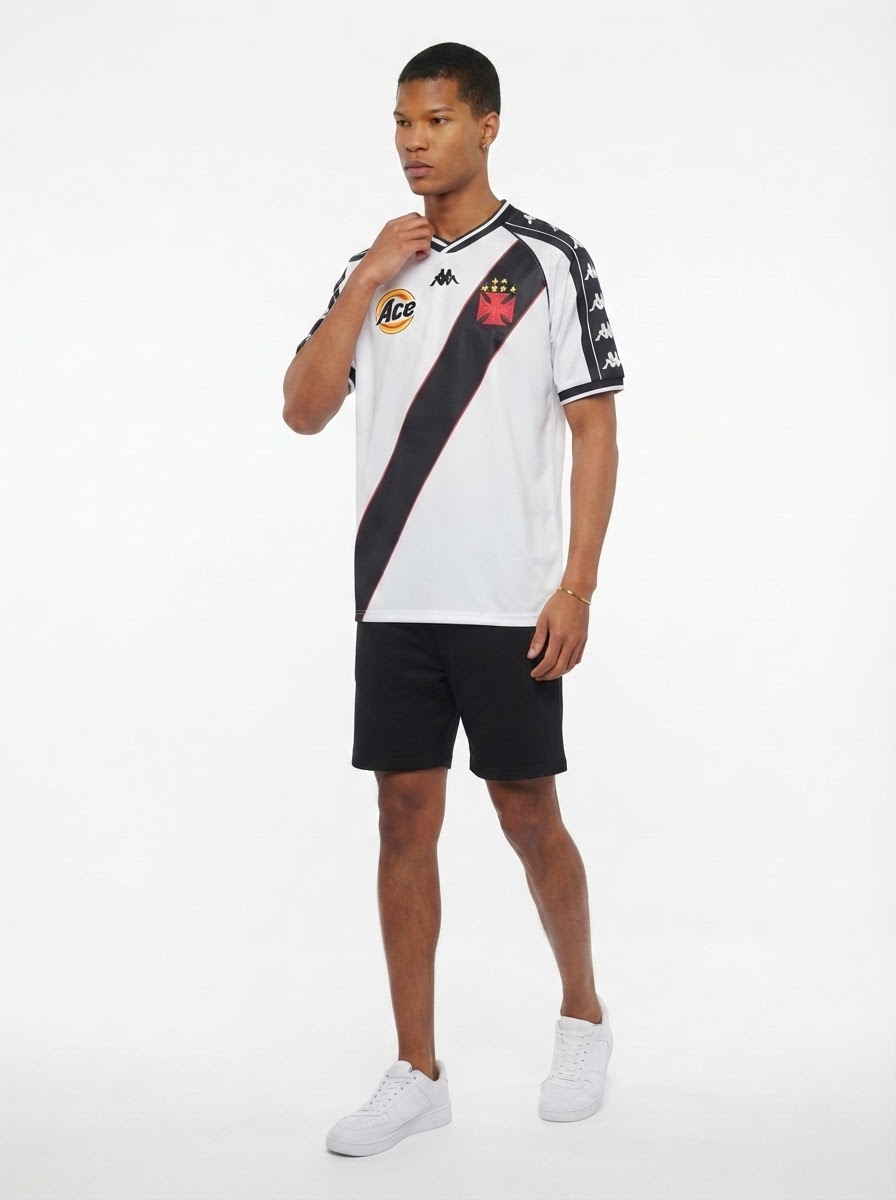 Vasco da Gama 2000 Special Edition Jersey - White - Retro Version