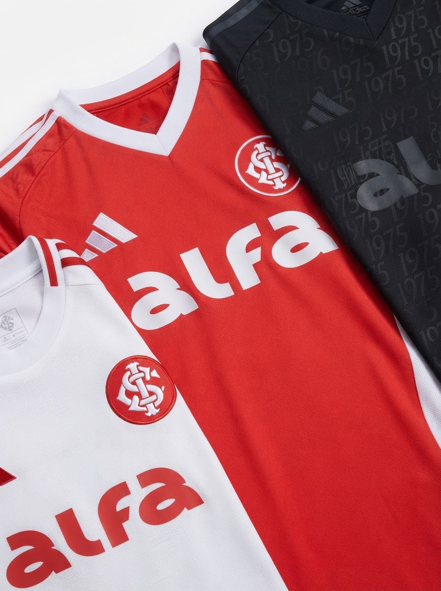 Combo 3 Mantos do Internacional 2025 - Fan Version S