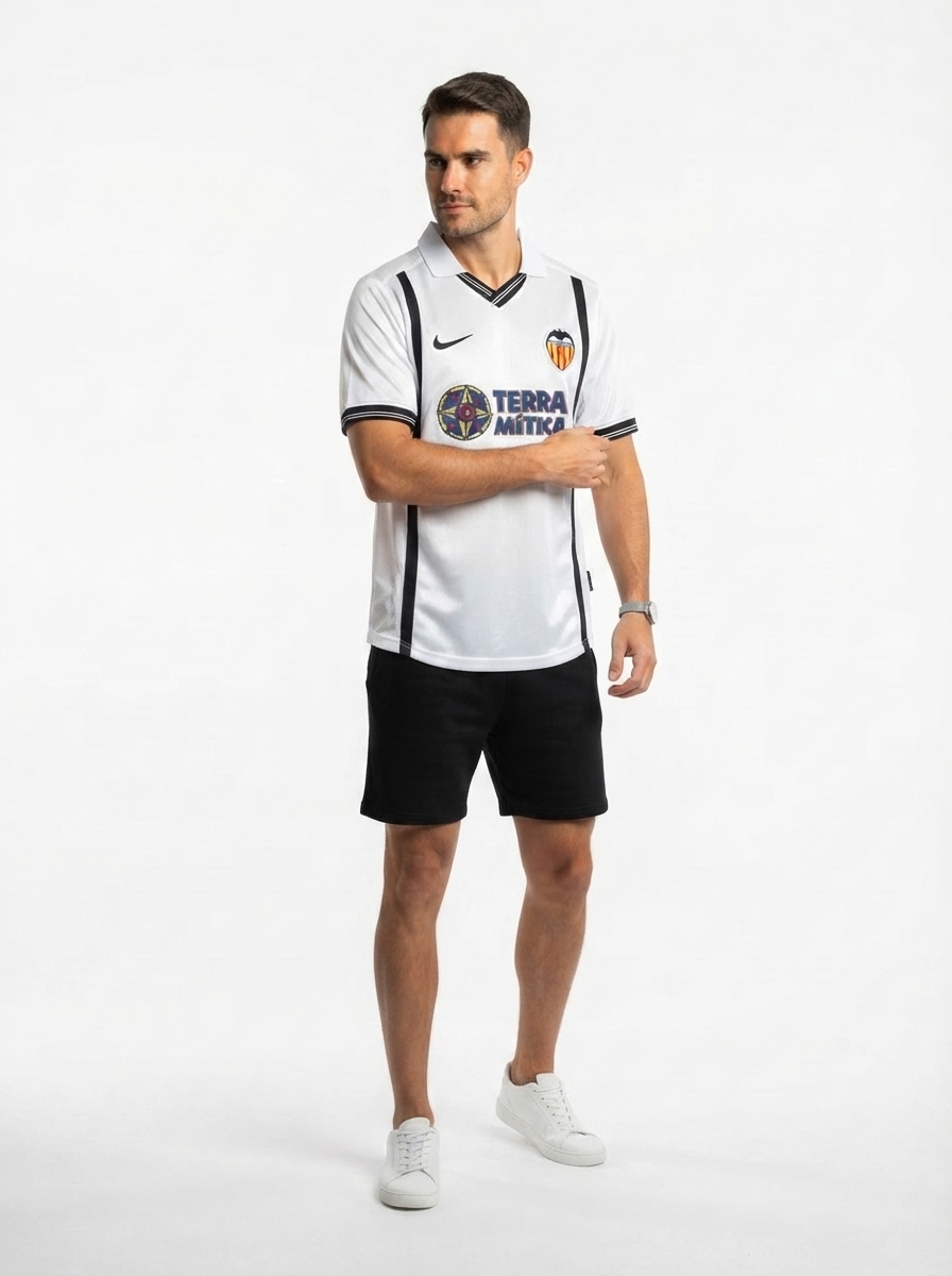 Valencia 00/01 I Home Jersey - Retro Version